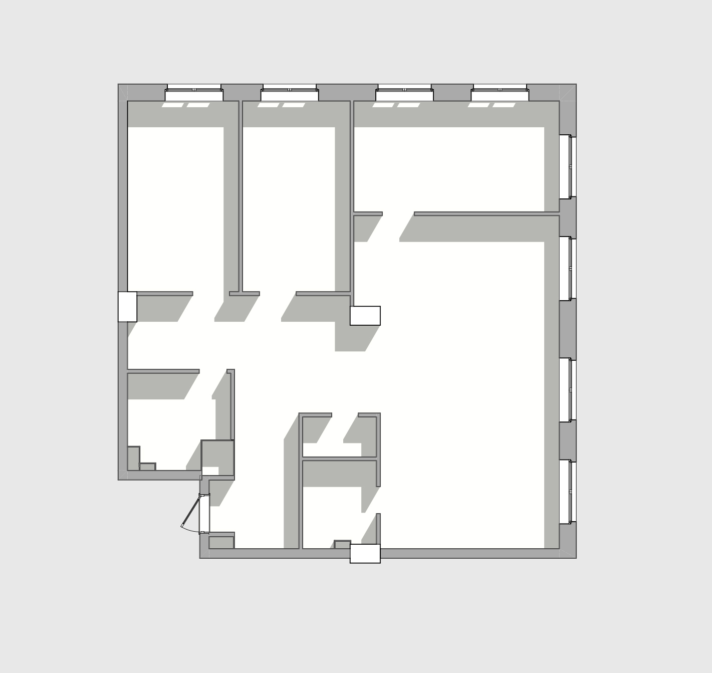 План квартиры до перепланировки